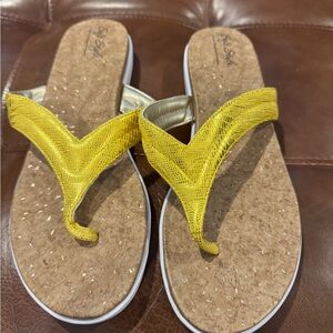 Soft Style Yellow Sandals